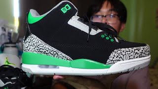 Jordan 3 Pine Green From DHGate  Review  On Foot [upl. by Omland]