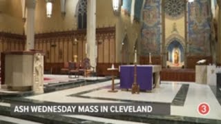 LIVE Ash Wednesday Mass at the Cathedral of St John the Evangelist in Cleveland [upl. by Rexanna204]