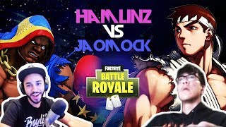 Hamlinz Vs Jaomock 🥊1v1🥊 Fortnite [upl. by Ailalue]