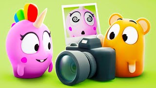 ¡Sonríe para la cámara 📸😁 Talking Tom amp Friends  Dibujos animados [upl. by Kayne117]