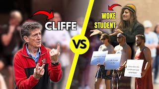 21 minutes of Cliffe destroying WOKE studentscontroversial topics [upl. by Narcho]