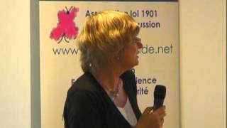 Partie 1  Conférence de Beate Bartès la présidente et fondatrice de Vivre Sans Thyroïde [upl. by Hedi542]