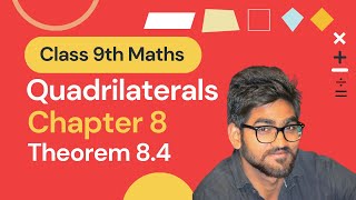 Class 9 Maths  Chapter 8  Quadrilaterals  Theorem 84  NCERT Let’s do it 222 [upl. by Pearce]