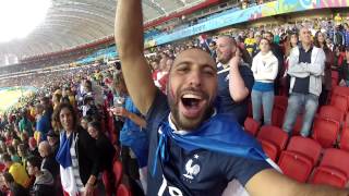 FRANCEHONDURAS World Cup 2014 vu par ses supporters by steven Freedom [upl. by Obala512]