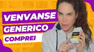 Venvanse Genérico é bom  Vale a pena  venvanse venvansegenerico [upl. by Atikal]