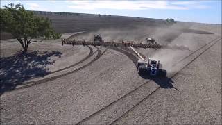 Extended video Zells Planter 2016  Largest Air seeder [upl. by Anilok]