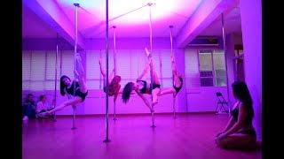 PoleFactory pole studio  Term 3 20182019  Kitties II  The Weeknd  Earned It [upl. by Lainey]