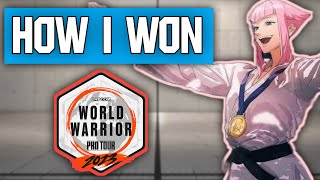 HOW I WON A WORLD WARRIOR TOURNAMENT OF MY REGION  SF6 [upl. by Laeria996]