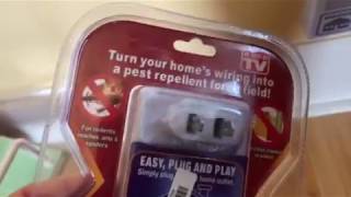 Riddex Pest Repelling Aid Electronic Plug In As Seen On TV Review [upl. by Corbie]