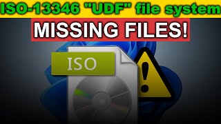 FIXED ISO 13346 UDF Extraction Problem in Windows 11 Enterprise  ISO Files Couldnt Found [upl. by Jecho770]