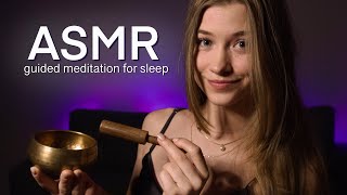 ASMR Guided Meditation For Sleep 💜 [upl. by Nyleahcim275]