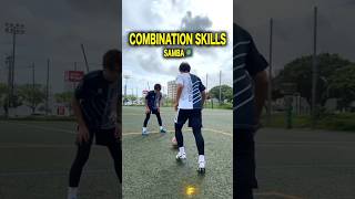 COMBINATION SKILLS⚽️footballskills footballtricks footballsoccer footballleague footballskill [upl. by Steward]