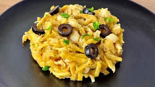 BACALAO DORADO Bacalhau a bras Auténtica receta portuguesa ¡¡FÁCIL 🐟 [upl. by Olen]