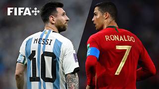 The BEST FIFA World Cup Free Kick Goals Featuring Messi amp Ronaldo [upl. by Chuah]