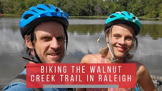 Biking the Walnut Creek Trail in Raleigh [upl. by Sihon587]