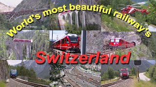 Die schönsten Eisenbahnen der Welt Schweiz Zusammenstellung [upl. by Kirshbaum439]