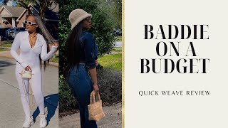 Quick Weave Review Organique 30 Straight Hair  Baddie on a budget  1 month review [upl. by Yla]