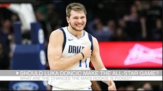 Should Luka Doncic Make the NBA AllStar Game [upl. by Nnyllatsyrc]