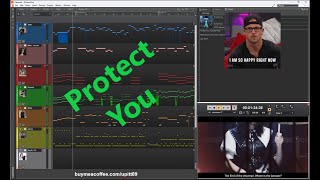 BandMaid  Protect You  The MIDI Sequence [upl. by Frederica]