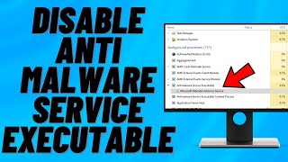 How to Disable Antimalware Service Executable on Windows 1110 Tutorial [upl. by Winnifred435]