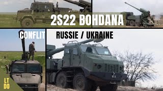 Conflit Russie  Ukraine 2S22 Bohdana [upl. by Rosdniw768]