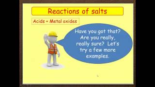 Reactions of salts [upl. by Moraj]