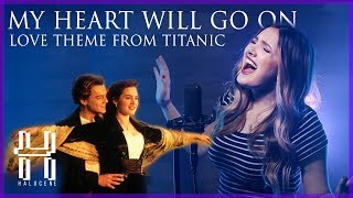 Celine Dion  My Heart Will Go On  Titanic Love Theme Cover by Halocene [upl. by Otecina]