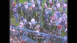 Hillsborough disaster Footage shown to jury during inquest [upl. by Viscardi]