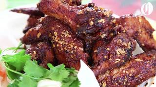 How to make Pok Poks fish sauce wings Portlands Signature Dishes [upl. by Dannie]