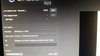 Successfull amp stable Overclock of Ryzen5 5500 to 463ghz on Gigabyte x570 UD with Benchmarks [upl. by Aneeras642]