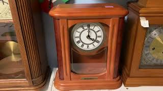 Indepth look at a Quartz batteryoperated Westminster Chime Mantle Clock [upl. by Micki]