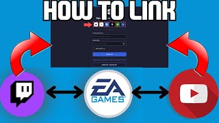 EA FC 25 How to LINK your EA ACCOUNT to TWITCH and YOUTUBE [upl. by Nnaaras117]