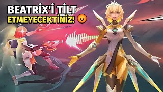 SİZ MİYDİNİZ BENİ TİLT EDEN BEATRİX Mobile Legends [upl. by Ailatan17]