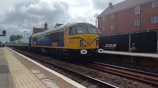 69008 passes Woburn Sands with The Cappagh Capital Campaigner 3824 [upl. by Vally273]