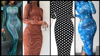 Just looking for amazing attractive stylish bodycon dresses outfits ideas designs [upl. by Adnoval]