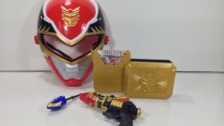 Review Red Ranger Training Set Power Rangers Megaforce [upl. by Simmie160]