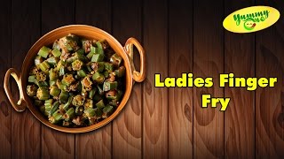 Ladies Finger Fry Recipe Bendakaya Fry Without Stickiness  Cookery Tips amp FAQs  Yummy One [upl. by Ettenahs]