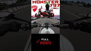 ഓപ്പൺ റോഡ് എപ്പഴും കിട്ടില്ലല്ലോ😁😁 review ducati ducatimonster monster superbike sportsbike [upl. by Olimpia571]