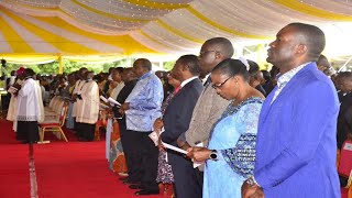 LIVEUHURU KENYATTAWETANGULASEN SIFUNAGOV SAKAJA AND TIM WANYONYI ATTENDS CHURCH SERVICE NAIROBI [upl. by Jenifer]