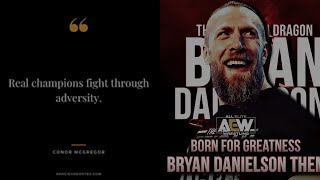 2024 Bryan Danielson AEW Theme Song  Born For Greatness WITH FIGHT THROUGH ADVERSITY INTRO ᴴᴰ [upl. by Sella]