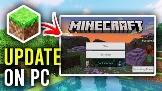 How To Update Minecraft Bedrock On PC  Full Guide [upl. by Annabell]