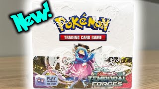 EARLY LOOK NEW Pokémon Temporal Forces Booster Box Unboxing [upl. by Devan]