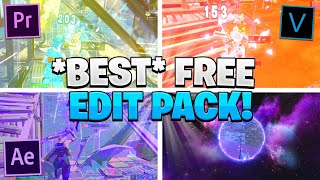 Introducing The BEST FREE Fortnite Editing Pack INSANE Presets  More Vegas AE Premiere Pro [upl. by Frasier]