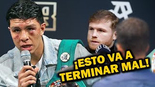 HACE MINUTOS ¡TERMINARA A GOLPES MUNGUIA EXPLOTA en CONTRA de CANELO ALVAREZ CARA a CARA [upl. by Evy648]