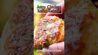 JUICY Chicken Kofta Kebab Chicken Kebabs in Minutes shorts recipe difk [upl. by Tench721]