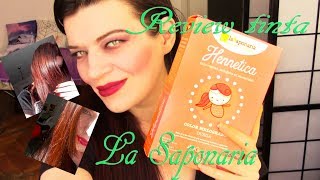 Review Tinta La Saponaria Hennetica Color Melograno [upl. by Jariah260]