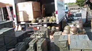 Huge Military Surplus Flea Market [upl. by Placeeda]