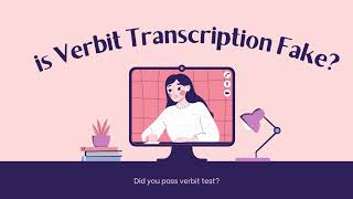 Verbit Transcription is Fake or Real  Transcription Jobs for beginners  Verbit Audio Test [upl. by Elmaleh225]