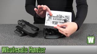 BlackHawk Products Serpa Carbon Fiber Belt amp Paddle Holster RH Glock 17  Xiphos 413500BKR Unboxing [upl. by Christensen581]