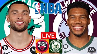 LIVE CHICAGO BULLS vs MILWAUKEE BUCKS  NBA  PLAY BY PLAY  SCOREBOARD [upl. by Shear]